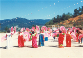 성남초등학교 동신분교장 1989년 운동회1
