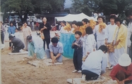 체육대회 볏짚엮기(상촌초 황학분교장)-1995.12.31