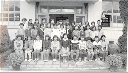  1986년 제30회 졸업사진(단양초 노동분교)