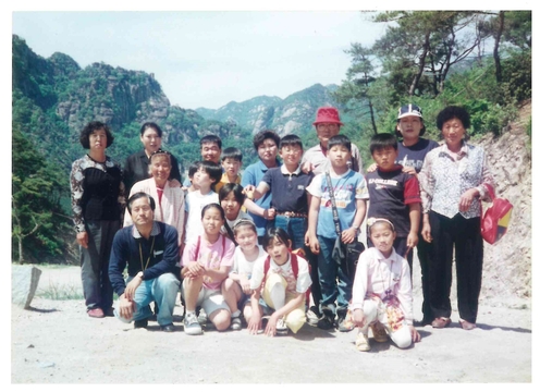 수산초 대전분교 기념사진