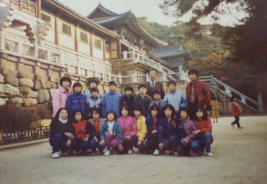 송한초등학교(오미분교)기념사진