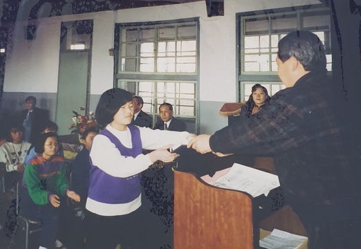 탄부초등학교 사직분교장 제37회 졸업식3(1994)